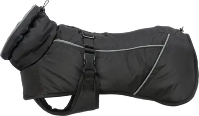 Produktbild von TRIXIE Wintermantel Brizon - schwarz - 420L x 540H x 30B