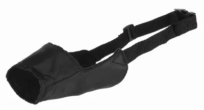 Produktbild von TRIXIE Maulkorb, Polyester, L–XL, schwarz
