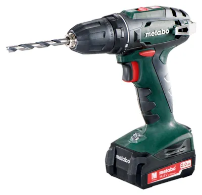 Image de Metabo BS 14.4 Perceuse-visseuse sans fil 14,4 V 40 Nm ( 602206540 ) + 2x batterie 2,0 Ah + chargeur + coffret