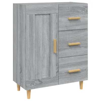 Produktbild von Sideboard Grau Sonoma 69,5x34x90 cm Holzwerkstoff