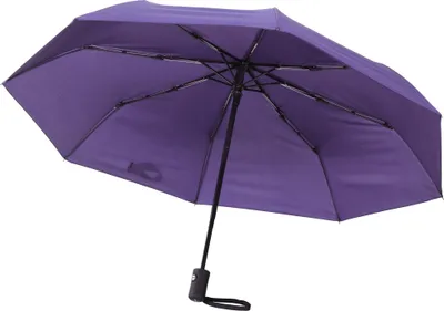 Produktbild von Swissona Regenschirm sturmfest klein - Ultraleicht und kompakt - Automatik auf und zu Schirm - Taschenschirm mit Hülle - Kleiner Regenschirm - Lila