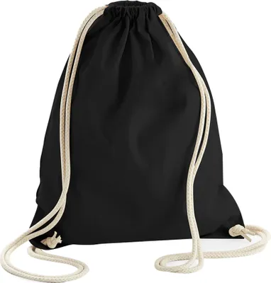Produktbild von Westford Mill Earthware Turnbeutel (13 Liter) (2 Stück/Packung) BC4375 (Einheitsgröße) (Schwarz)