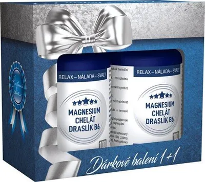 Obrázek produktu pro Magnesium chelát + Draslík B6 2x 100 tablet