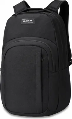 A black Dakine backpack is shown against a white background.