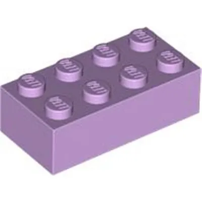 Produktbild von Lego® 2x4 Stein 3001 - 250 Stück Lavendel