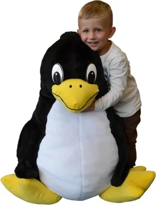 Produktbild von Plüschtier Pinguin Sven 90 cm