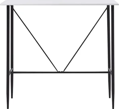 Obrázok produktu pre vidaXL Barový stôl biely 120 x 60 x 110 cm MDF