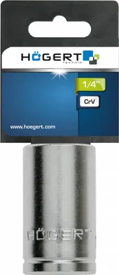 Image de Adaptateur d'embout Högert 1/4" en acier allié au chrome-vanadium