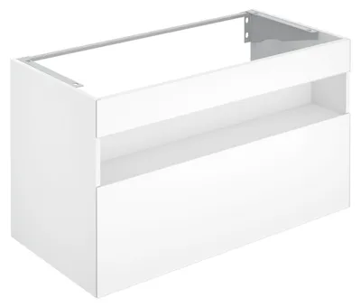 Image de KEUCO STAGELINE Meuble sous-lavabo, 1 tiroir frontal, 1000x625x490mm, avec éclairage LED, 32872300100