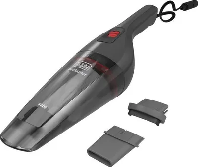 Zdjęcie produktu dla Odkurzacz ręczny Black+Decker Dustbuster Auto NVB12AV-XJ, do samochodu, zasilanie z gniazda zapalniczki, zasięg 5m