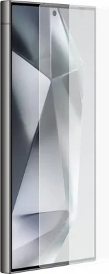 Produktbild von Samsung Displayschutzfolie Galaxy S24 Ultra, Antireflex, Ultradünn, Kunststoff, Transparent, Fingerabdruckscanner-kompatibel, 2 Stück, 180,1 x 72 x 0,2 mm (HxBxT)