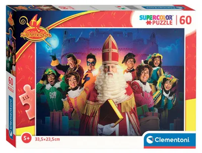 Produktbild von Clementoni Supercolor Puzzle Sinterklaas 60 Teile