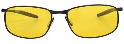 Immagine prodotto di Occhiali da sole polarizzati con montatura metallica regolabile - Visibilità notturna - Lenti da sole antiriflesso - Include custodia protettiva - Lenti larghe 62 mm - Occhiali da sole in metallo