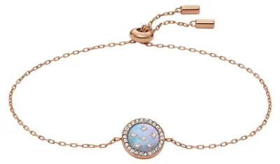 Produktbild von Fossil Merrit Damen Roségoldfarbenes Edelstahlarmband, JF04937791