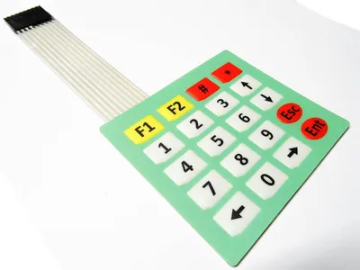 Produktbild von 20 Tasten 4x5 Matrix Folientastatur Tastatur control panel Keypad Arduino