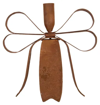Obrázok produktu pre Držiak na sviečky Clayre & Eef, 19x15x18 cm, hnedý, kov