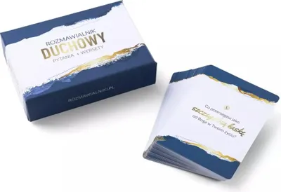 Zdjęcie produktu dla ROZMAWIALNIK DUCHOWY - pytania i wersety biblijne