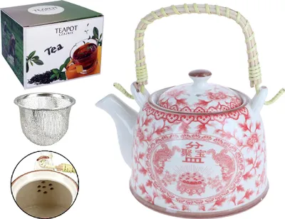 Produktbild von Keramikkessel mit Teesieb