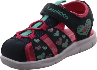 Produktbild von Kangaroos Mädchen Sandale K-Tiffy blau pink