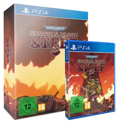 Zdjęcie produktu dla Warhammer 40,000: Shootas, Blood and Teef - Edycja kolekcjonerska - [PlayStation 4] - LIMITOWANA