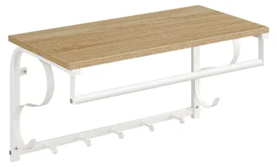 Produktbild von Wandgarderobe Oslo mit Sonoma-Eiche Ablage