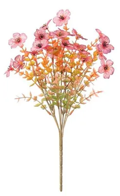 Produktbild von Künstliche Herbstblume, 7-armig, realistische Plastikblume, Tischdekoration für Zuhause, Büro, Hochzeit, Party, drinnen und draußen, künstliche Blütendekoration