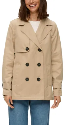 Produktbild von s.Oliver 2149067.8238.46, Weiblich, Erwachsener, Regular fit, Kleidungsknopf, Beige