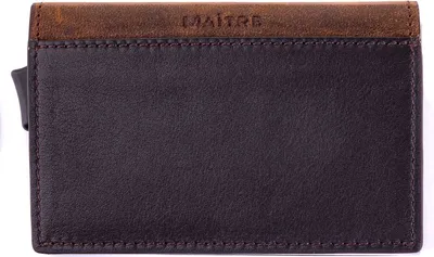 Produktbild von Maitre c-one e-cage 4060001655 Kartenetui mit Schieber RFID darkbraun