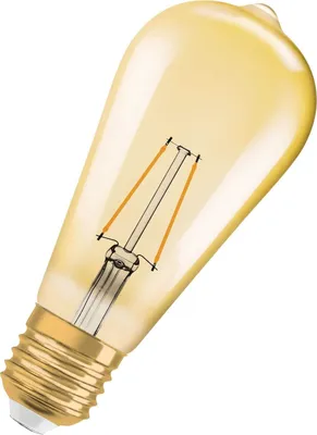 Produktbild von Osram 4099854091339, 2,5 W, 22 W, E27, 220 lm, 15000 h, Warmes Komfortlicht
