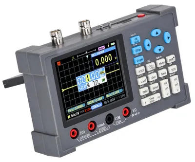 Digitaloszilloskop 120 MHz, 250 MSa/s, 2-Kanal, 3,2" LCD, 3-in-1