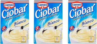 Produktbild von Cameo Ciobar Hot istant weiße Schokolade, 21 g, 5 Beutel
