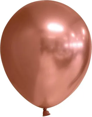 Produktbild von 100 Chrome Luftballons in Kupfer 30cm