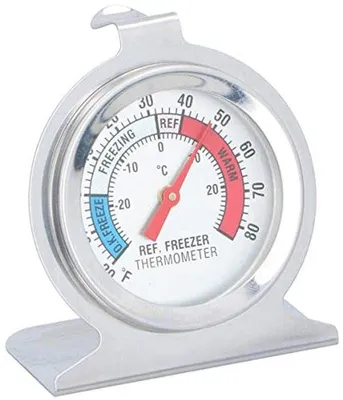 Produktbild von Famanu Thermometer für Kühlschrank und Gefriertruhe - analog, bimetaal