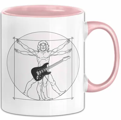 Produktbild von Musikliebhaber Musiker Tasse Geschenk Lustige Geschenkidee Spruch (Rosa)