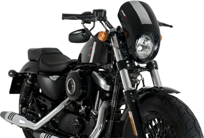 Zdjęcie produktu dla PUIG 21084N Anarchy pasuje do HARLEY DAVIDSON SPORTSTER FORTY-EIGHT XL1200X czarny