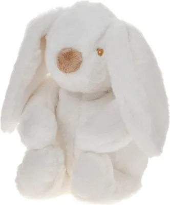 Productafbeelding van Kroonlichter Konijn Charlotte, witte pluche knuffel, 25 cm