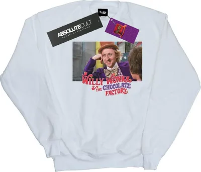 Produktbild von Willy Wonka & The Chocolate Factory - Sweatshirt für Herren BI50478 (L) (Weiß)