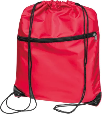 Produktbild von Gymbag / Sportbeutel / Turnbeutel aus RPET / Farbe: rot
