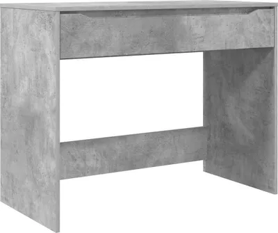 Obrázok produktu pre Písací stôl vidaXL, betónovo sivý, 100 x 50 x 78 cm, drevotrieska