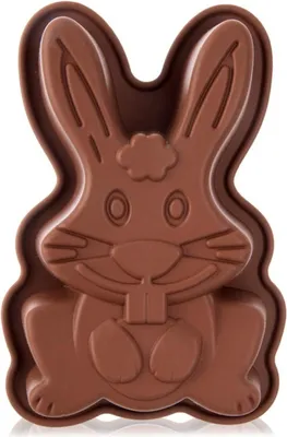 Produktbild von Orion | Silikonform - Form für Kekse und Pralinen - Backform - Pralinenform - Braun - Hase