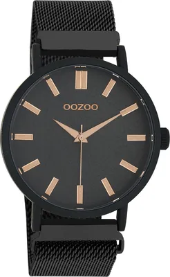 Produktbild von Oozoo Armbanduhr schwarz Metall Timepieces Damen Analog-Quarzuhr UOC10736