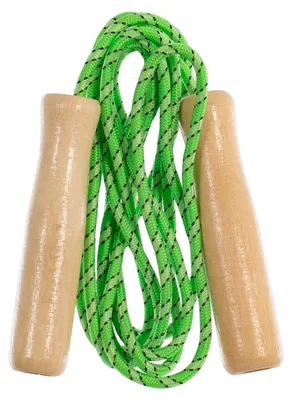 Image de Corde à sauter en polyester vert