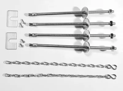 Produktbild von ACO Montageset 35666 für Standardmontage auf Perimeterdämmung für Kunststofflichtschächte