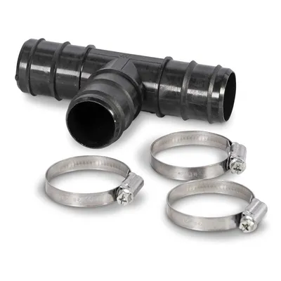 Produktbild von T-Stück Ø 38mm inkl. 3x Edelstahlschellen 9mm