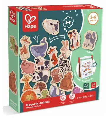 Immagine prodotto di Hape Animali magnetici, 30 pezzi