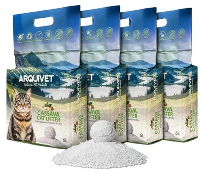 Obrázek produktu pro Cassava – stelivo pro kočky – 6 litrů – ARQUIVET