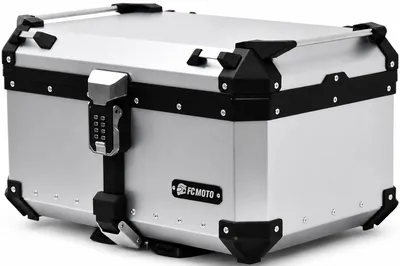 Produktbild von FC-Moto Terreno X Keyless Alu Topcase, silber, 65 ltr.