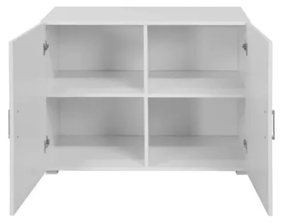Immagine prodotto di Mobiletto 2 Ante 90x41x85 cm in MDF Bianco