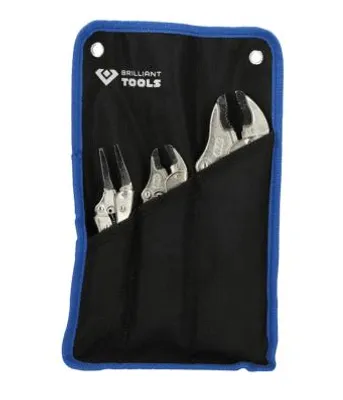 Immagine prodotto di BRILLIANT TOOLS Pinze di bloccaggio / Pinze di presa set di 3 - BT065003