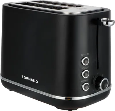 Productafbeelding van TORNADO TTA-1430-GS, 2 sleuven, zwart, draaibaar, CE-markering, 850 W, 220-240 V
